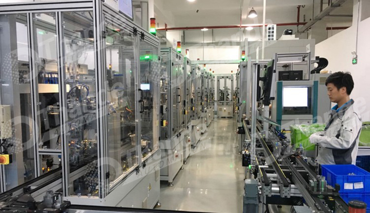 座椅电机装配线