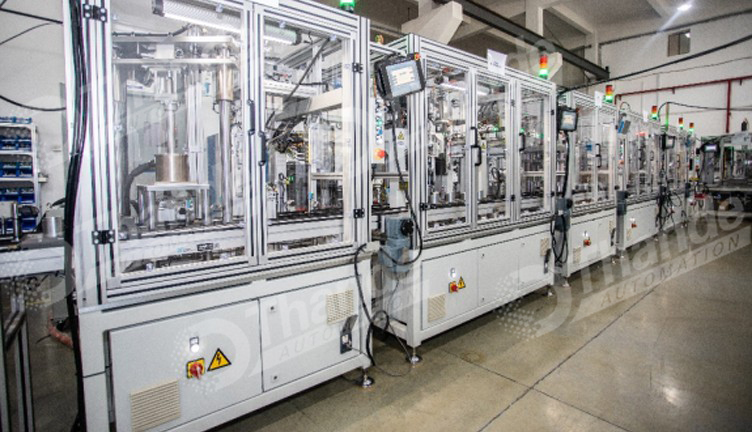 天窗电机装配线