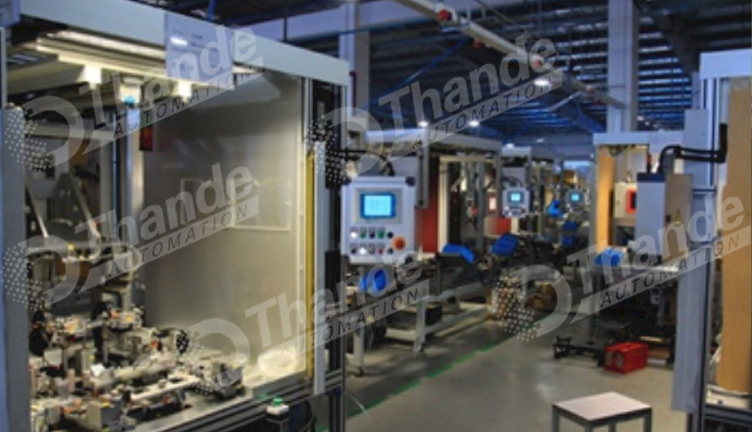 座椅骨架装配测试线