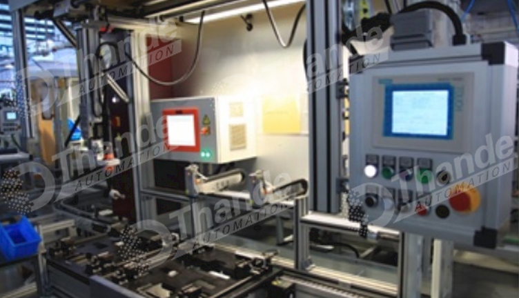 座椅骨架装配测试线